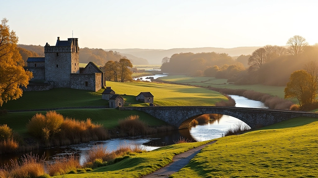 Trim Castle and River Boyne